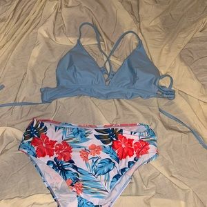 Two-piece bathing suit